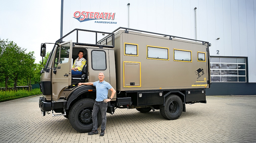 Elephant Trucks by Osterath baut Expeditionsfahrzeuge