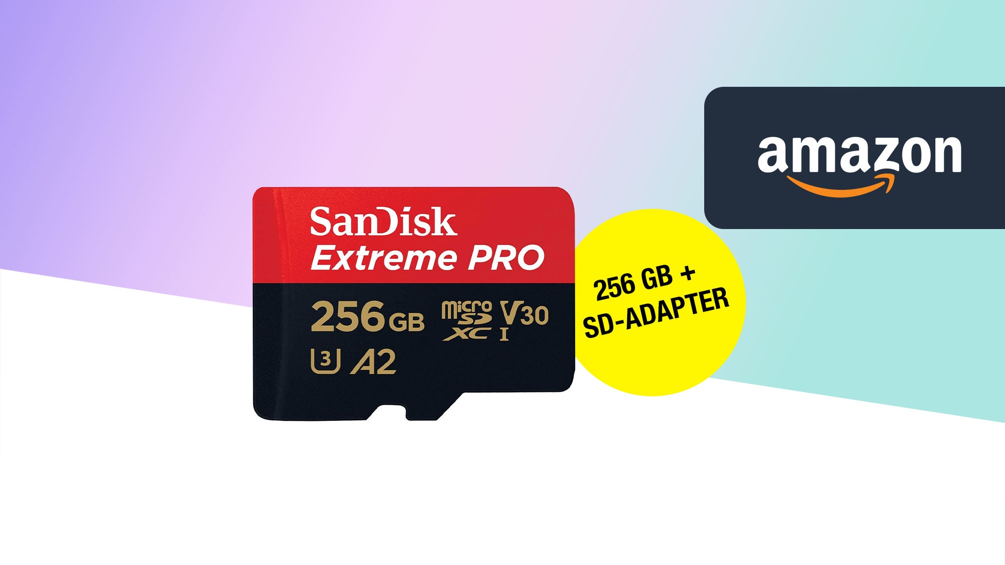 Beliebte MicroSD-Karte mit 256 GB von SanDisk jetzt preiswerter kaufen