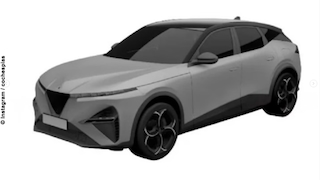 Patentzeichnung des zweiten Alfa Romeo Stelvio