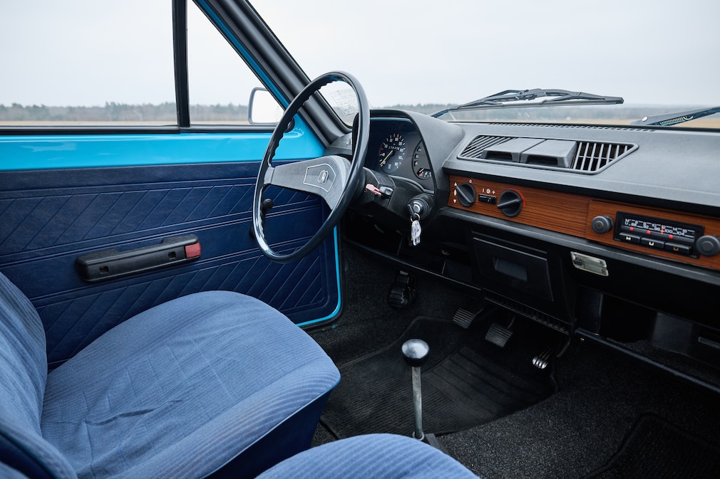 Cockpit des VW Polo 1
