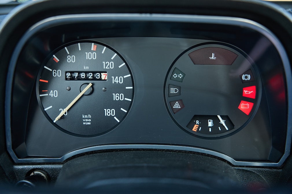 Tacho des VW Polo 1