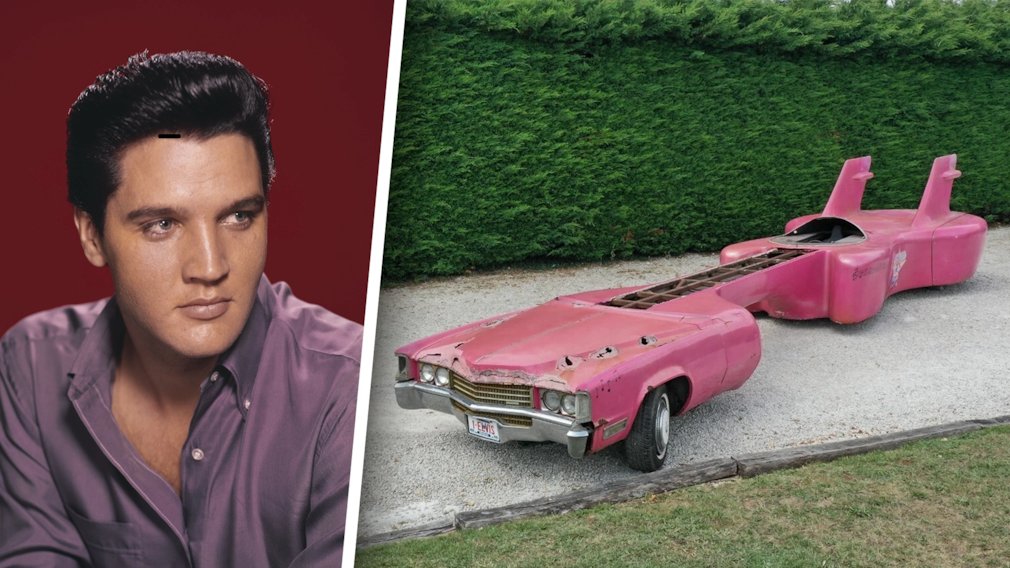 Ebay Cadillac Eldorado Guitar Car Elvis Presley Montage