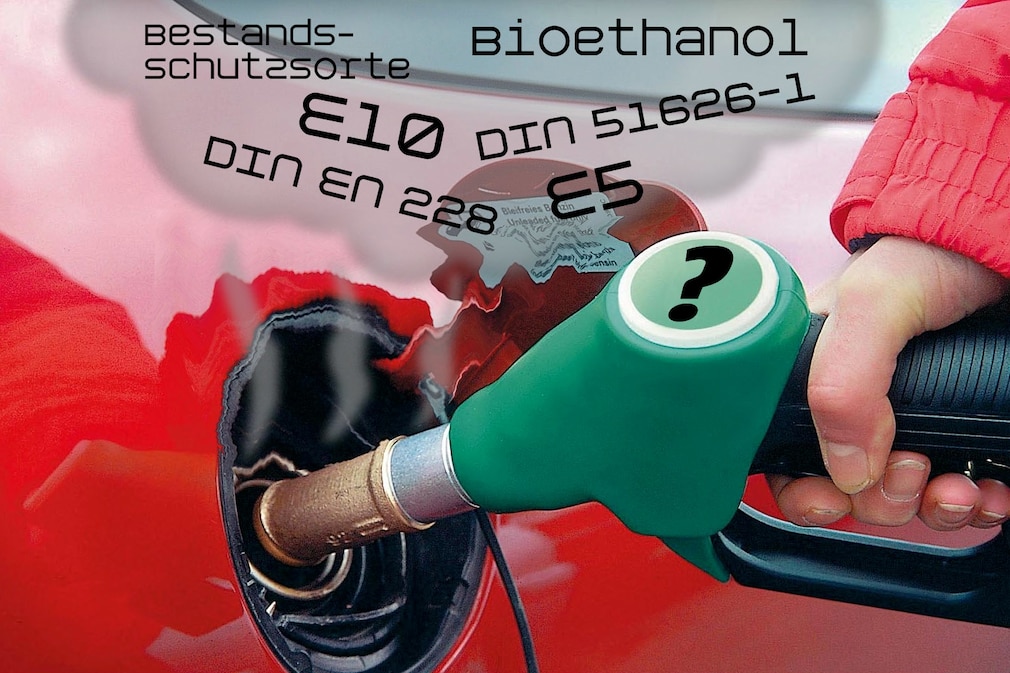 Kraftstoff E10 Bioethanol E5