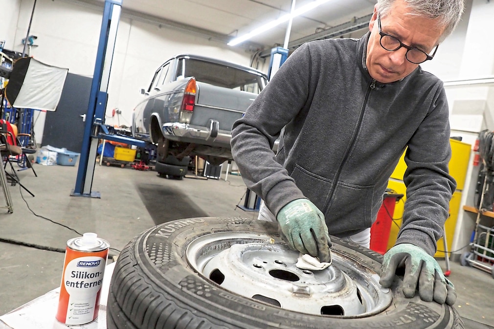 Stahlfelgen selbst restaurieren