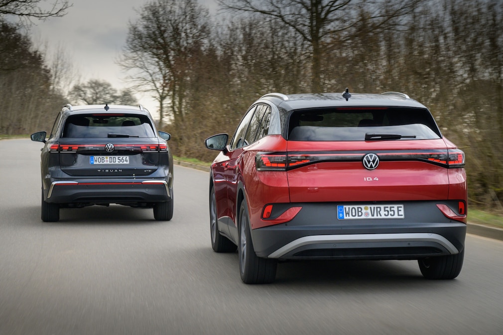 VW ID.4 Pro VW Tiguan 1.5 eTSI