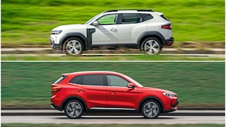 Dacia Duster Hybrid 140 vs. MG ZS Hybrid+: Test