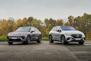 Mercedes EQE 500 4Matic SUV Porsche Macan 4