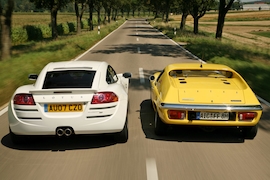 Lotus Europa S trifft seinen Ahnen