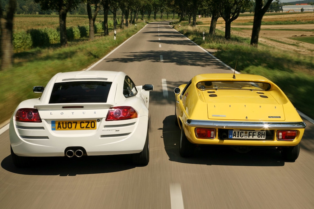 Lotus Europa S trifft seinen Ahnen