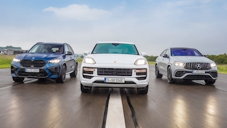 Dreiervergleich Schwergewichtsklasse BMW, Mercedes, Porsche