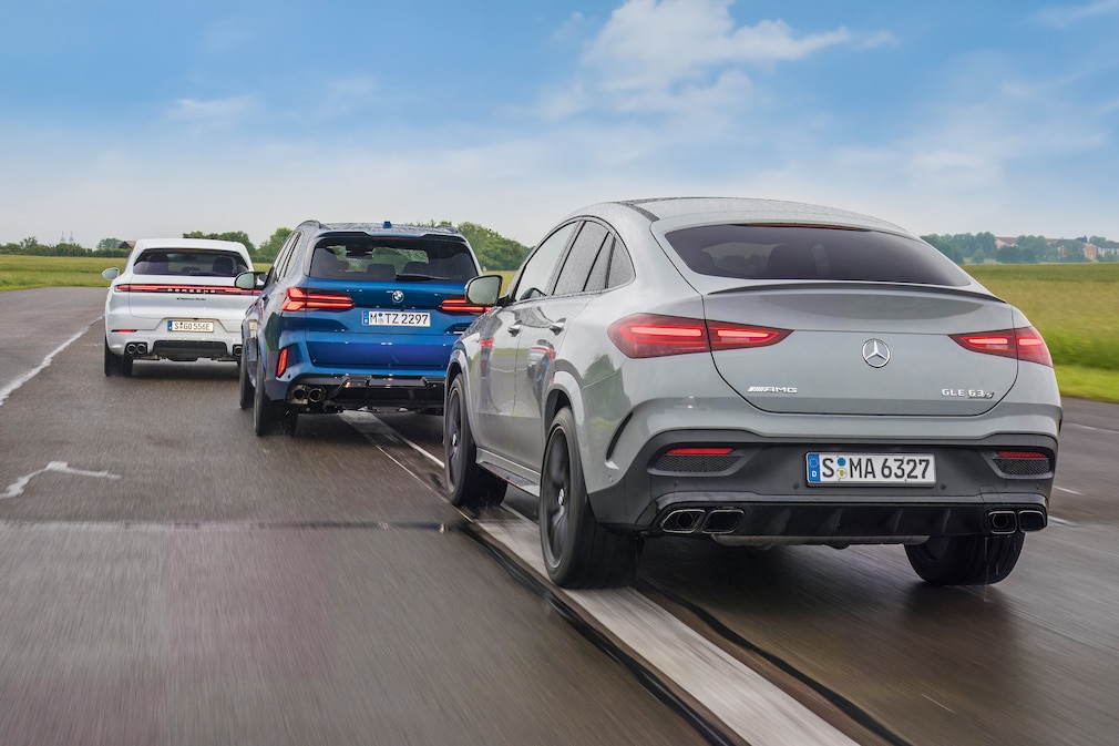 Dreiervergleich Schwergewichtsklasse BMW, Mercedes, Porsche