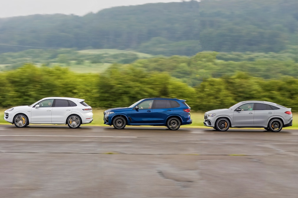 Dreiervergleich Schwergewichtsklasse BMW, Mercedes, Porsche