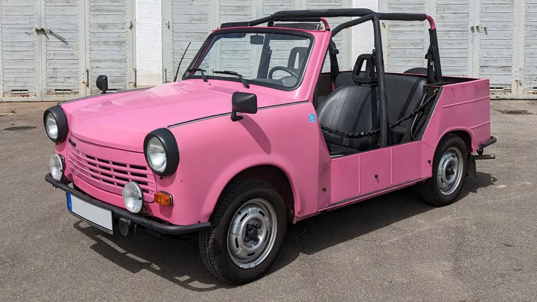 Ostalgisch in den Sommer: Trabi-Polo zu verkaufen