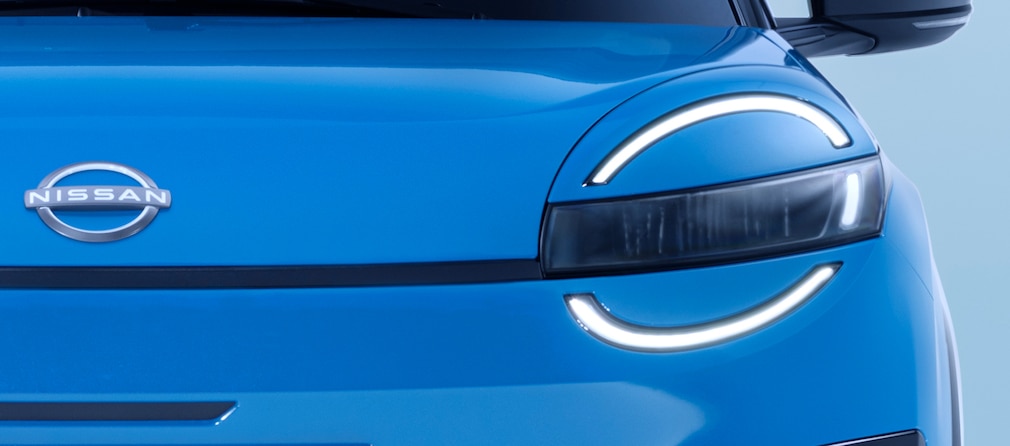 Der Scheinwerfer des neuen Micra im Detail