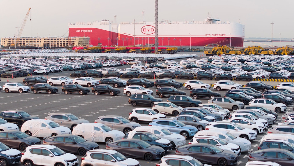 BYD Vehicles Export To Brazil