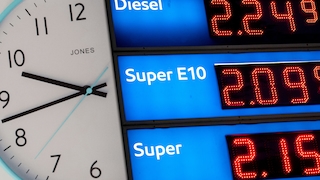 Spritpreise auf Spritpreistafel: Tanken am 1. Januar 2024 Benzin und Diesel kaum teurer