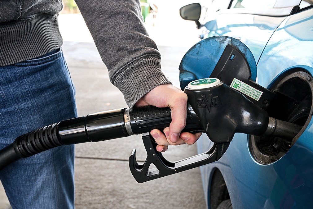 Tanken Tankstelle Zapfsäule