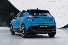 Das Heck des Nissan Micra