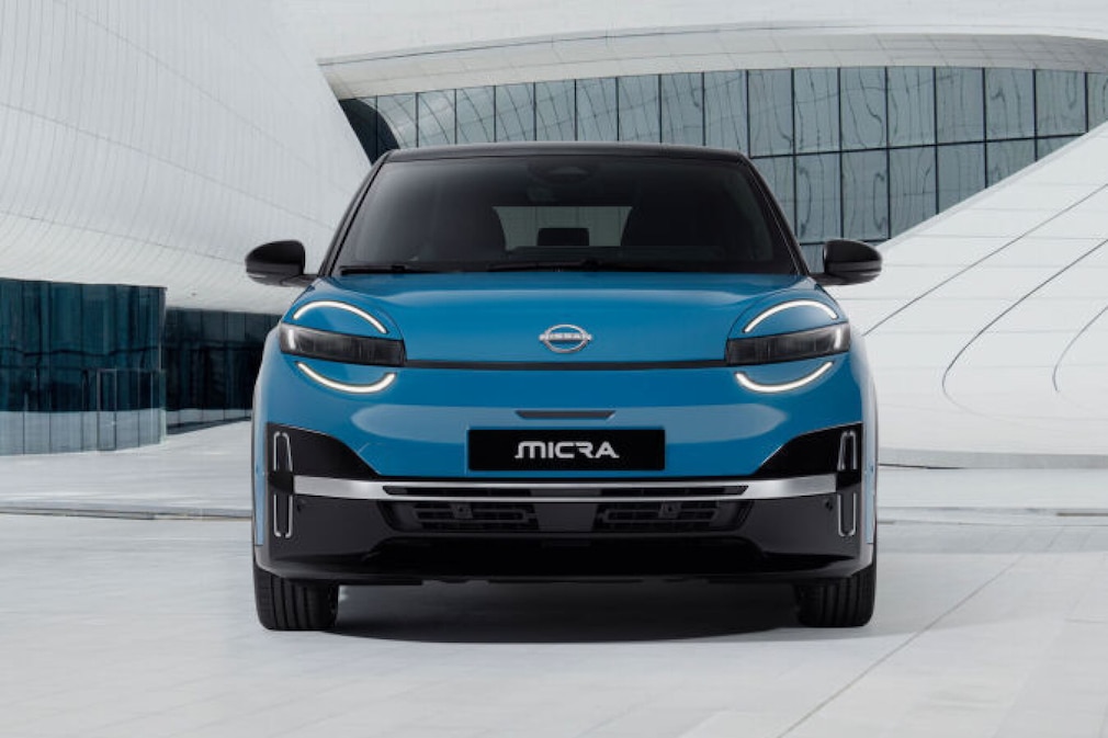 Nissan Micra in der Frontansicht