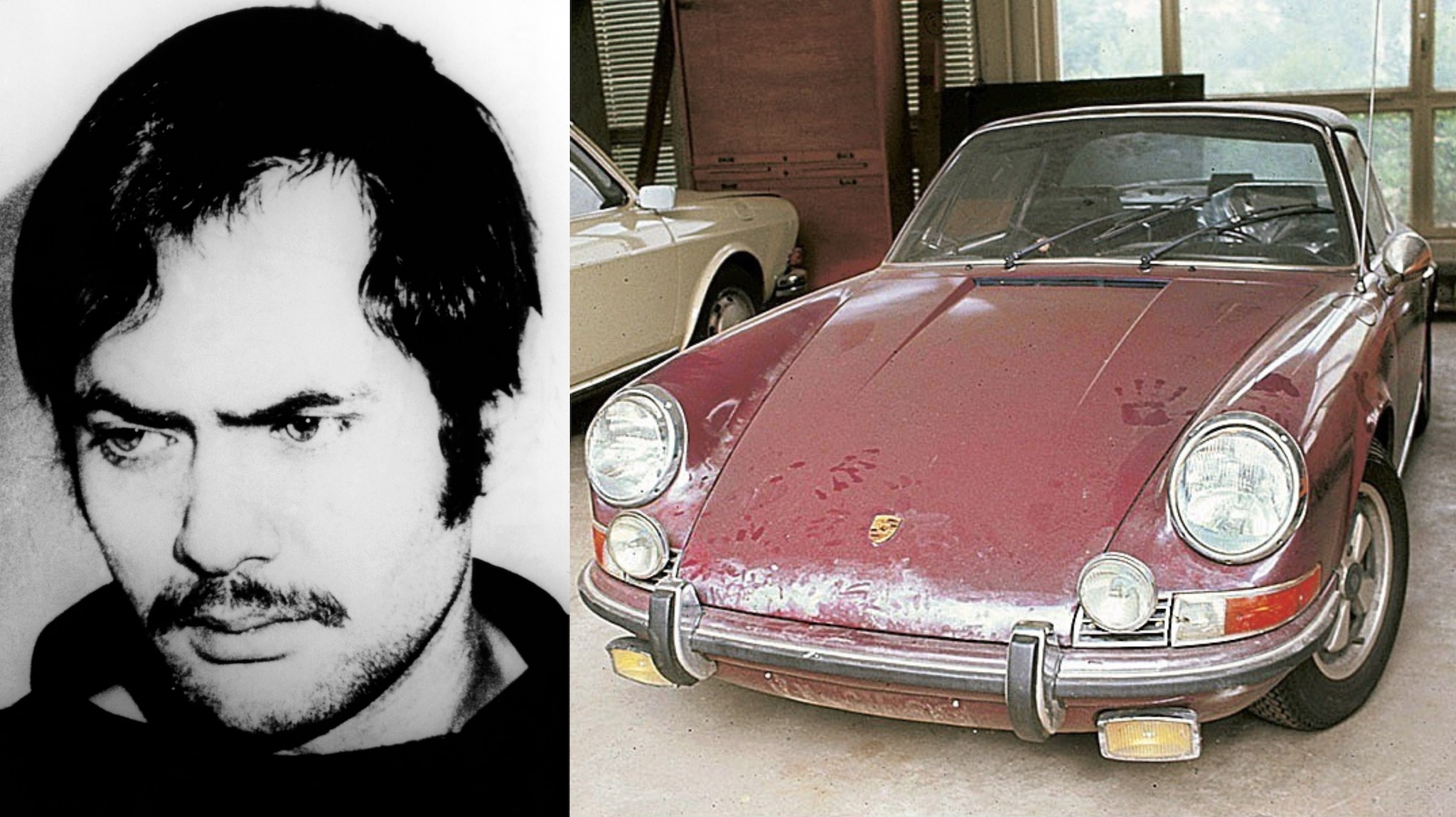 Der geklaute Porsche 911 von RAF-Terrorist Andreas Baader