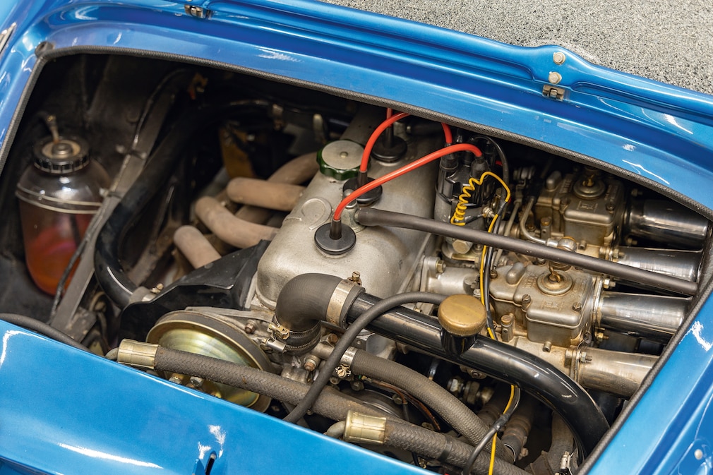 Motorraum der Alpine A110