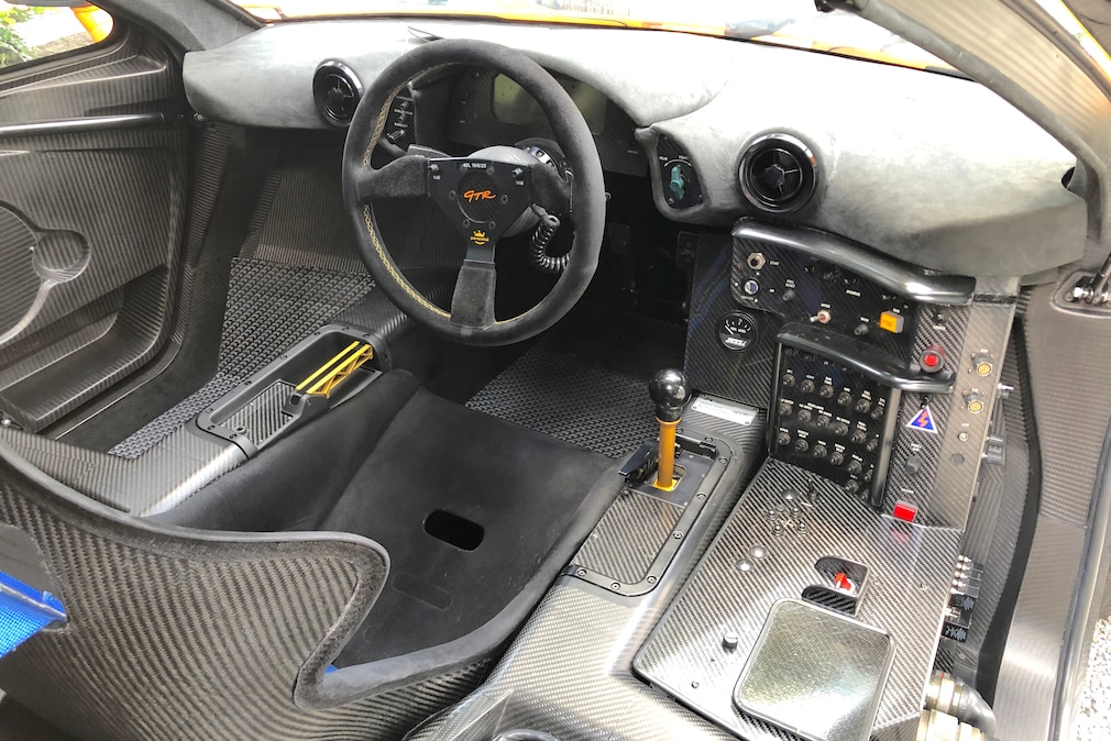 Cockpit des McLaren F1 GTR