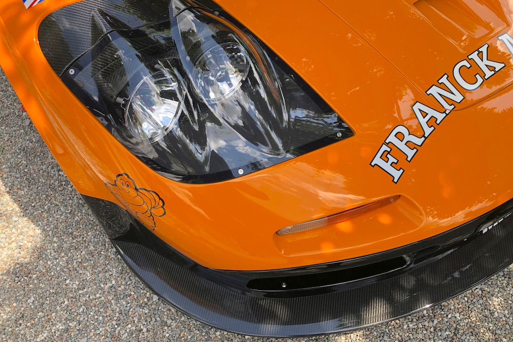 Scheinwerfer des Mclaren F1 GTR