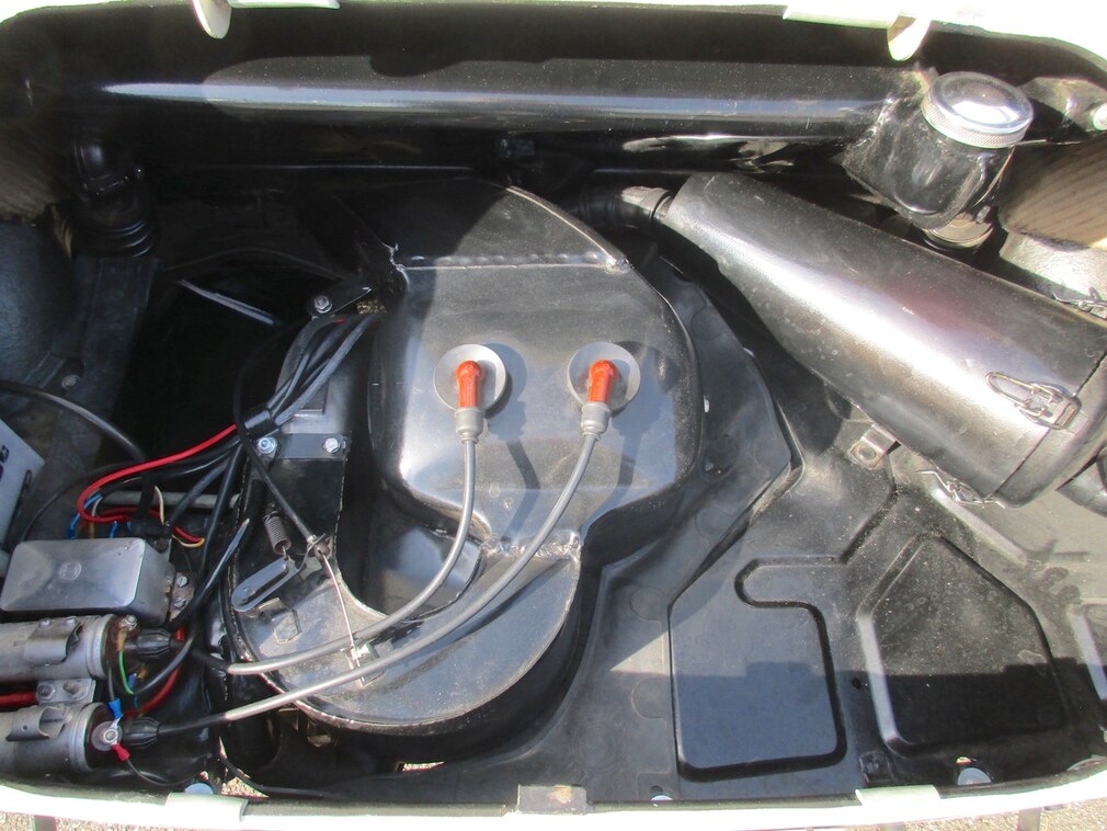 Zweizylinder-Zweitaktmotor des Goggomobils