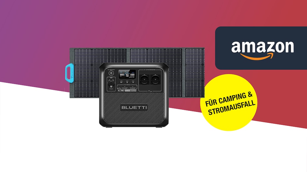 Amazon-Angebot: Bluetti-Solargenerator mit Solarpanel für 848 Euro schnappen