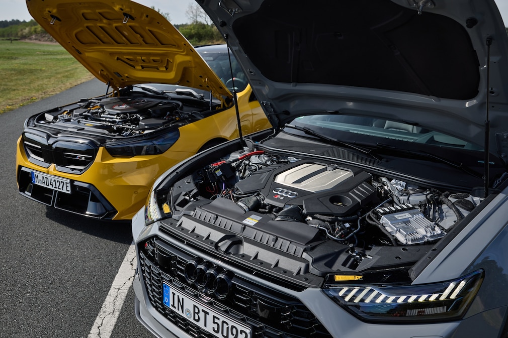 Audi RS 6 Avant performance BMW M5 Touring