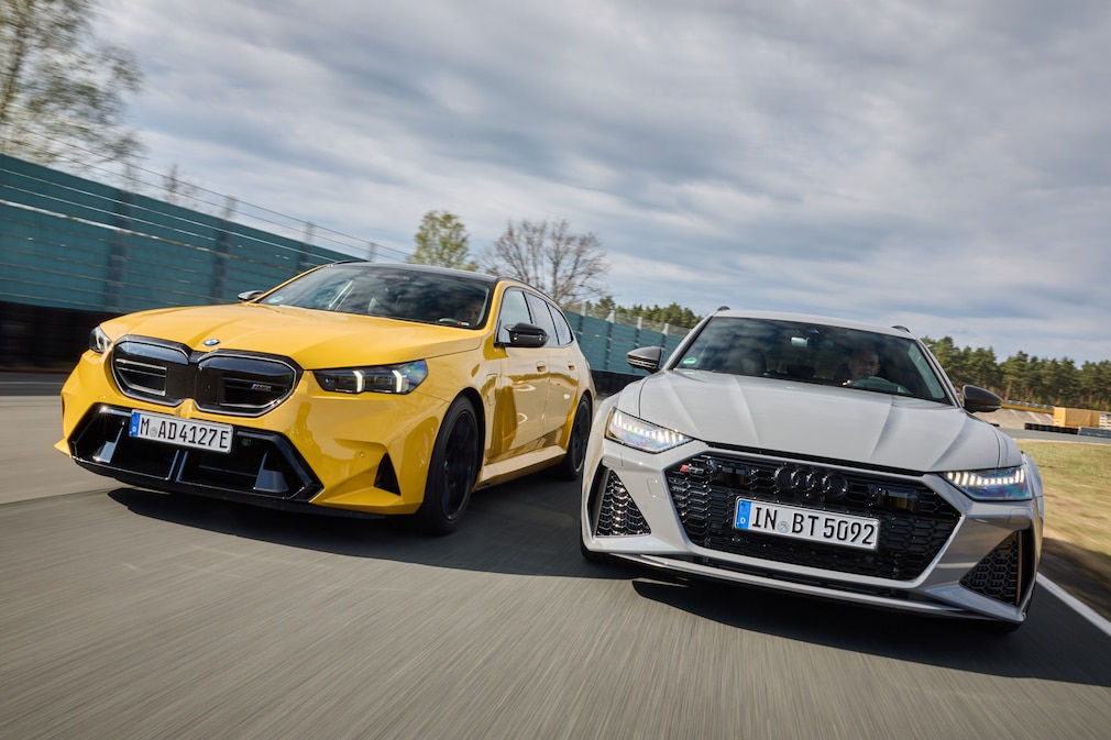 Audi RS 6 Avant performance BMW M5 Touring