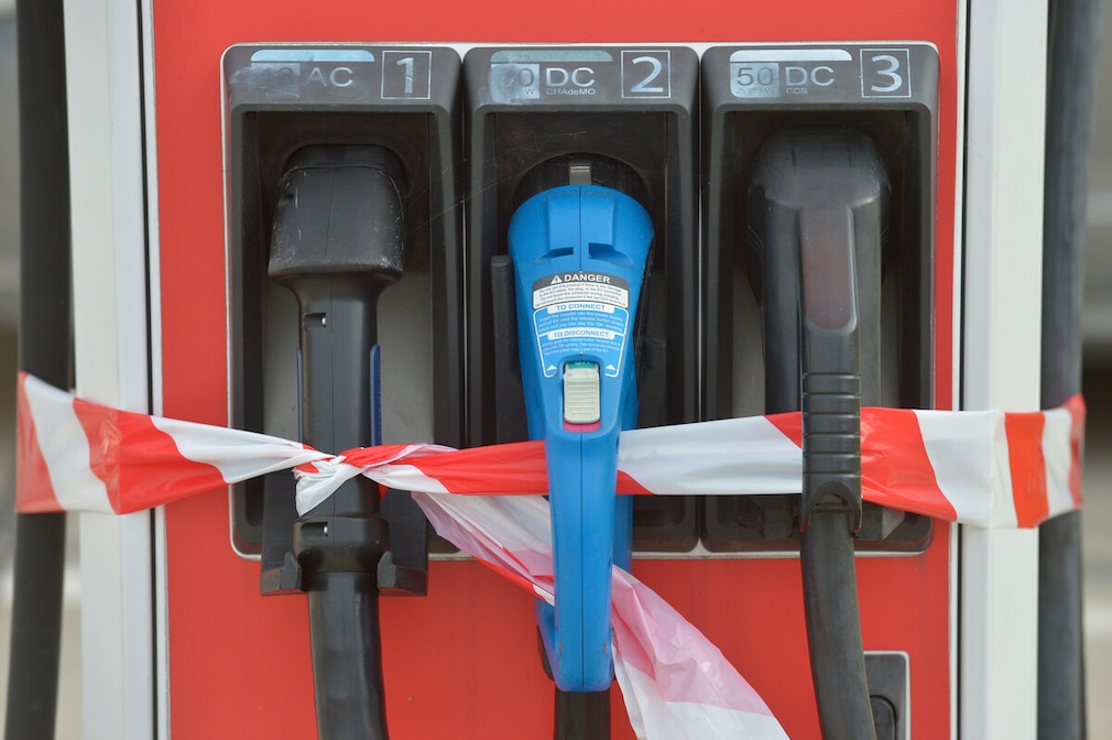 30. Mai 2025: Defekte Autoladestation ladesäule defekt außer betrieb