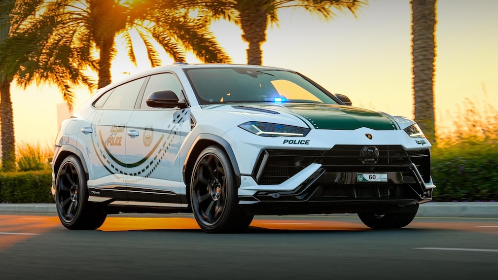 Die Supersportwagen der Dubai Police