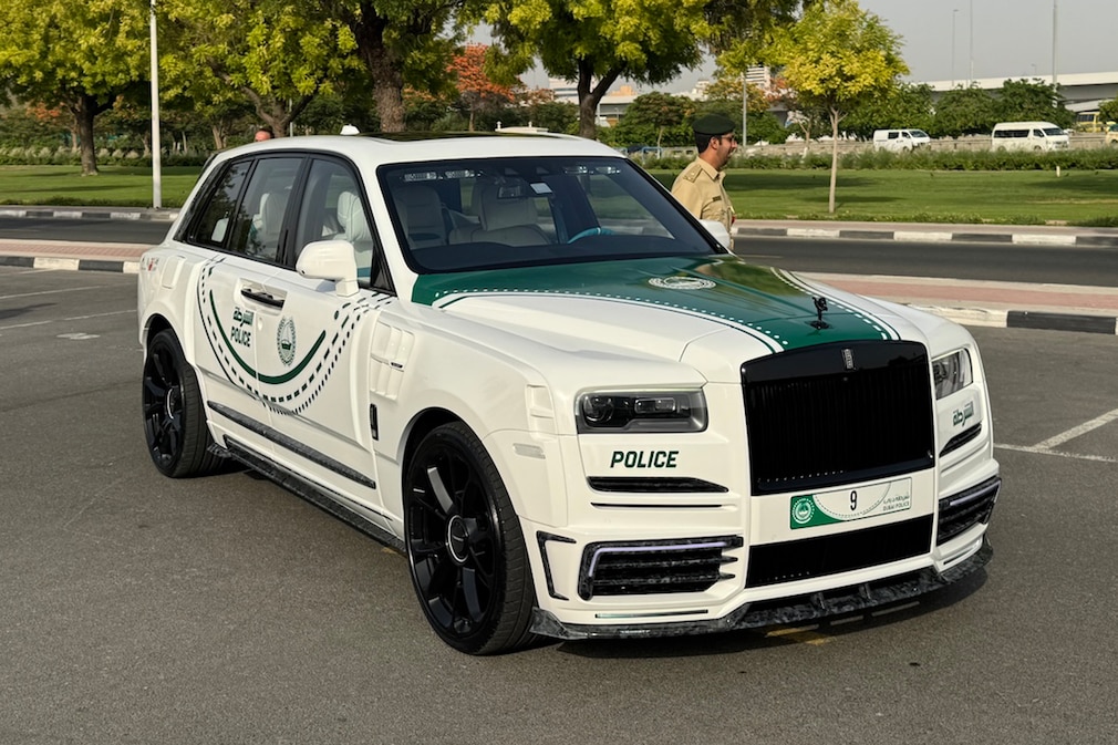 Die Supersportwagen der Dubai Police