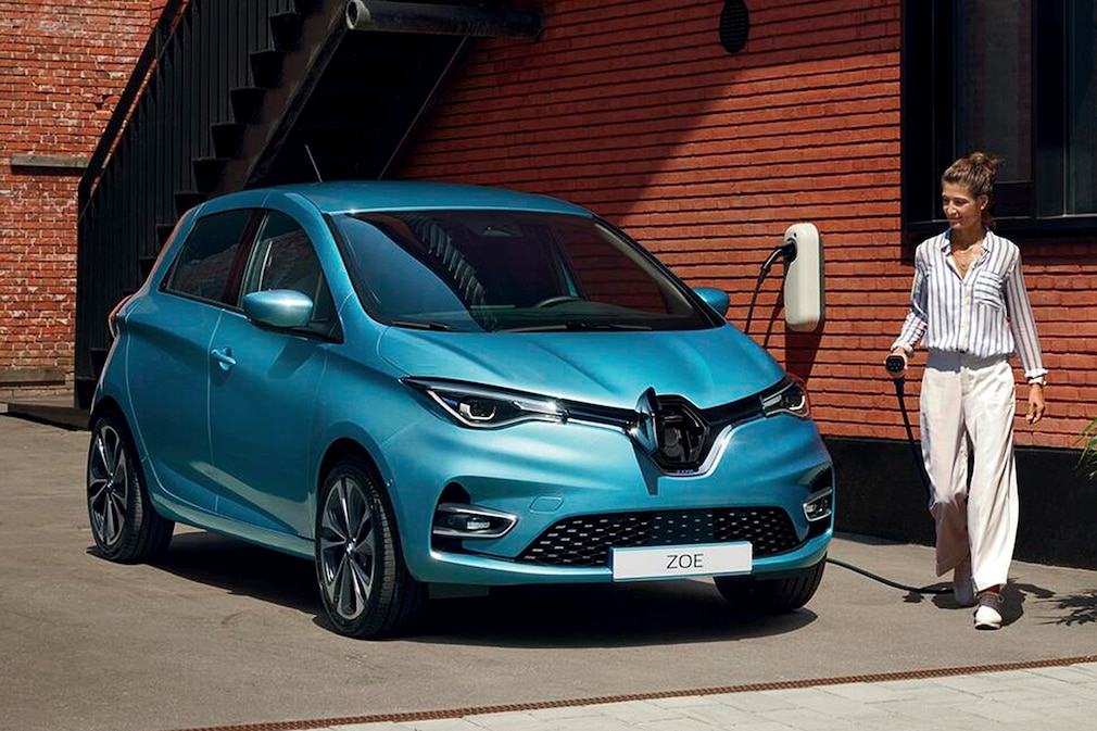 Renault Zoe mit Wallbox