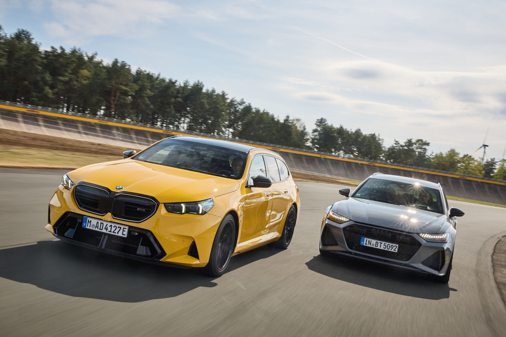 Audi RS 6 Avant performance BMW M5 Touring