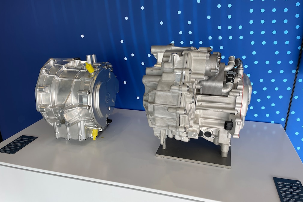 Range Extender (li.) und Range Extender+ von ZF