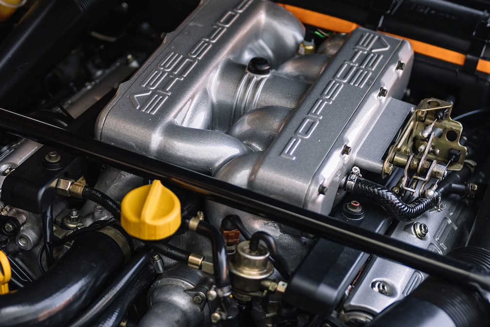 Motor des Porsche 928 GT