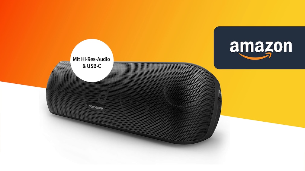 Amazon-Angebot: Beliebte Bluetooth-Box von Soundcore mit Hi-Res-Audio für nur 60 Euro