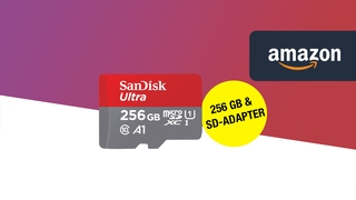 Amazon-Angebot: große SanDisk-Speicherkarte mit 256 GB zum schmalen Preis