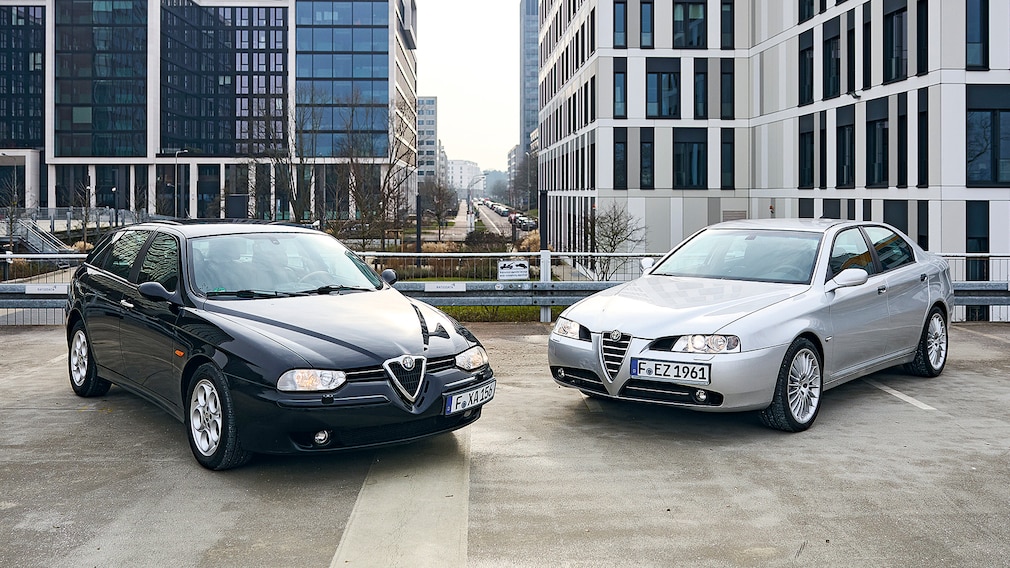 Alfa Romeo 156 und 166: kommende Klassiker