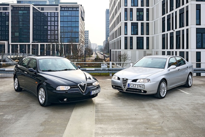 Alfa Romeo 156 und 166: kommende Klassiker