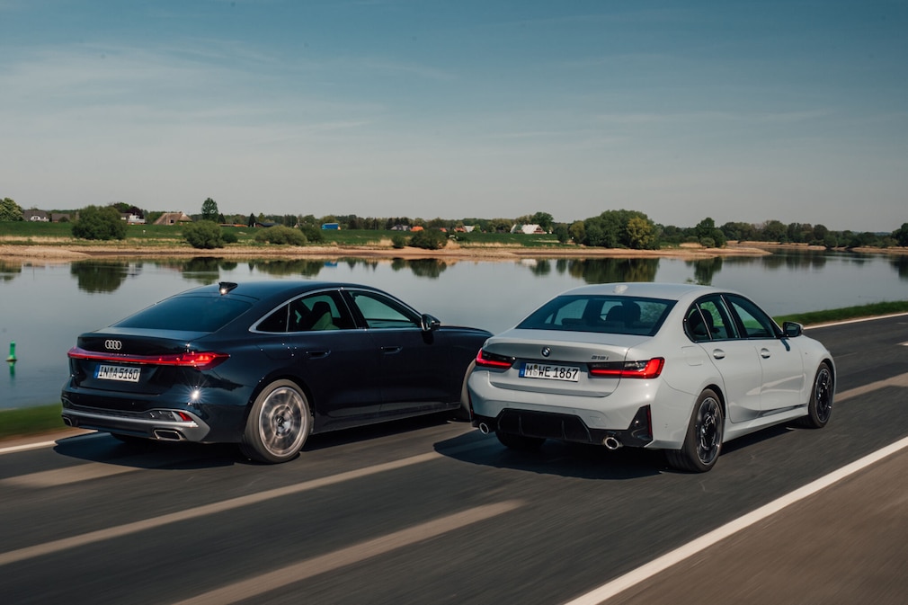 Audi A5 Limousine TFSI 110 kW BMW 318i Limousine