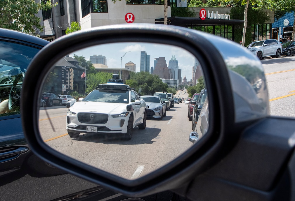 Self-Driving Robotaxis Tested In Austin