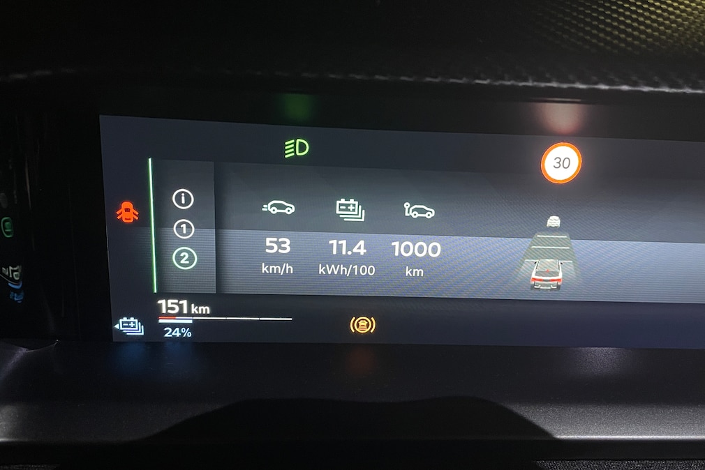 Opel Grandland Electro auf der ED1000 Elektrorallye