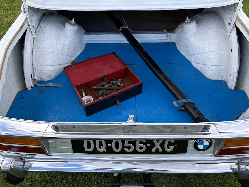 Kofferraum des BMW 1800 ti Pick-up