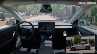 Der erste Tesla, der sich selbst ausliefert