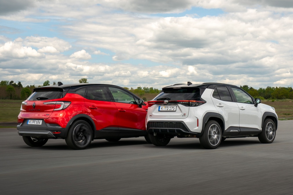 Renault Captur E-Tech Full Hybrid 140 Toyota Yaris Cross Hybrid