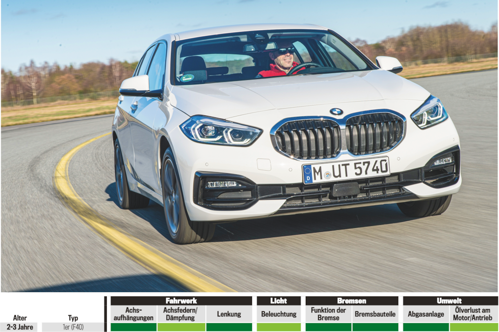 BMW 1er Mängel