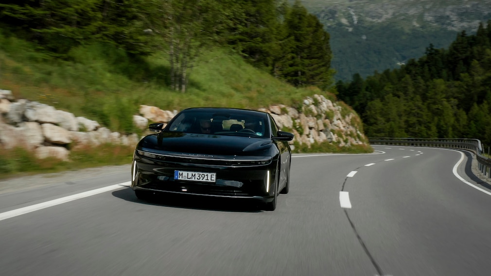 Rekordfahrt im Lucid Air Grand Touring über 1205 km